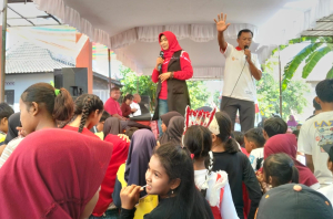 Ikuti Senam Sehat Bersama Konstituen, Kadarwati DPRD Jateng Ingatkan Pentingnya Merawat Kemerdekaan RI Dengan Cara Positif