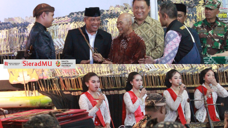 Diinisiasi Mahasiswa KKN 2026, Unwidha Klaten Gelar Wayang Kulit di Lereng Merapi, Rektor Spil Alur Ceritanya