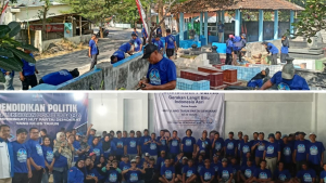 Digelar Serentak, DPC Partai Demokrat Klaten Lakukan Gerakan Langit Biru Indonesia Asri di Desa Pesu, Ini Sasarannya !