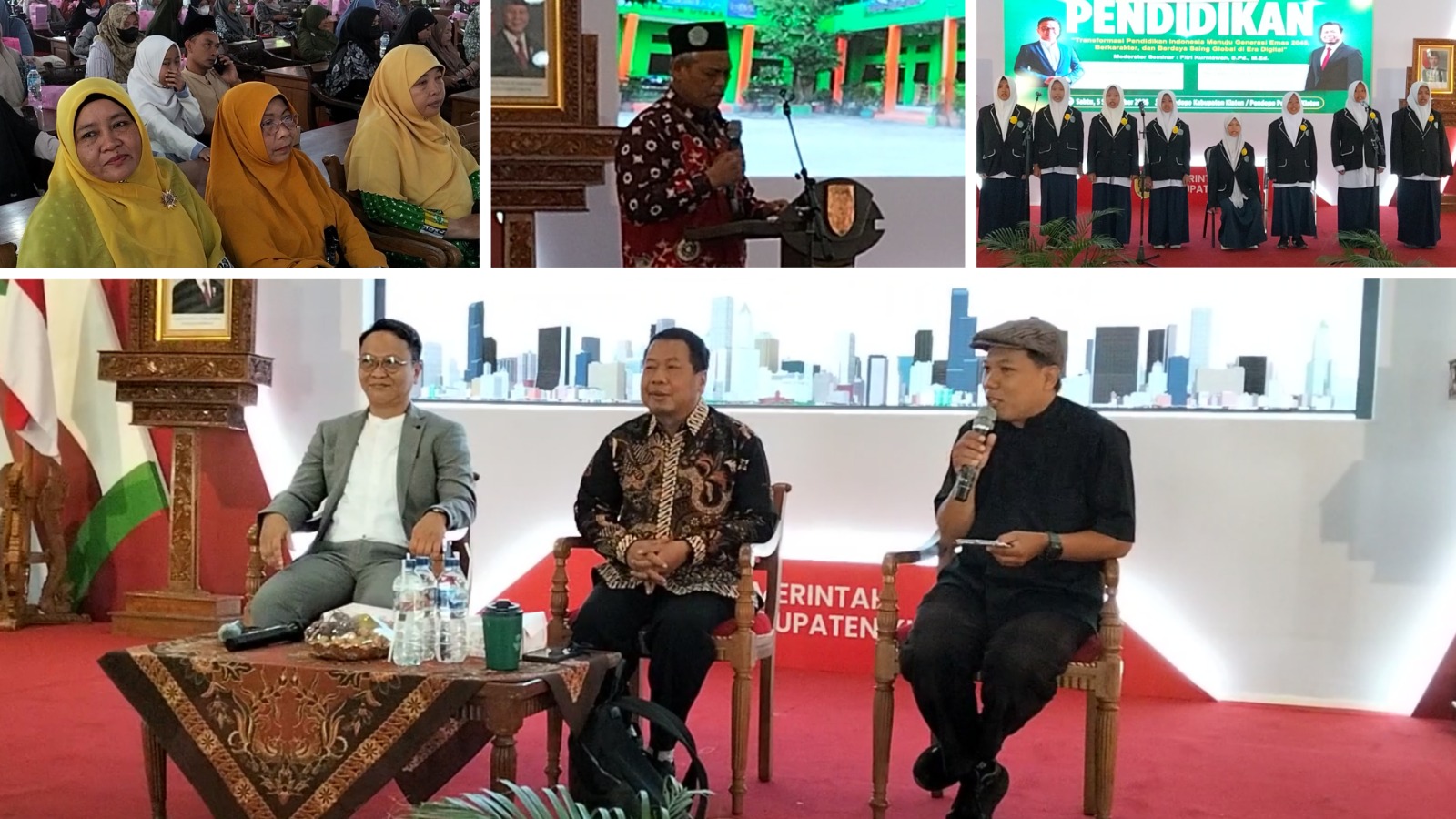 Rektor UMKLA dan Motivator Nasional Adu Paparan Soal Transformasi Pendidikan Indonesia di Klaten