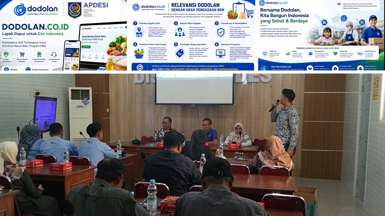 Hindari Penyimpangan Aturan BGN, Marketplace B2B Dodolan.co.id Tawarkan Berbagai Fitur Pendukung Transparansi Pengadaan Belanja Dapur MBG