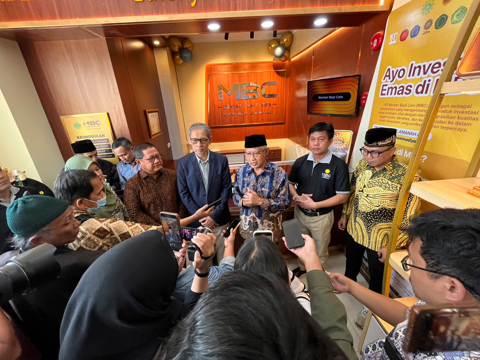 Grand Launching Mentari Bayt Coin, Muhammadiyah Mulai Lirik Bisnis Investasi Emas Syari’ah