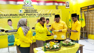 HUT ke-62 Partai Golkar di Klaten, Momentum Refleksi ,Tingkatkan Elektabilitas dan Dampak Bagi Rakyat