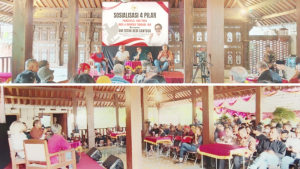 Sosialisasi 4 Pilar di Sleman, GM.Totok Hedi Santosa Ingatkan Pentingnya Penerapan Nilai Pancasila dalam Bermasyarakat