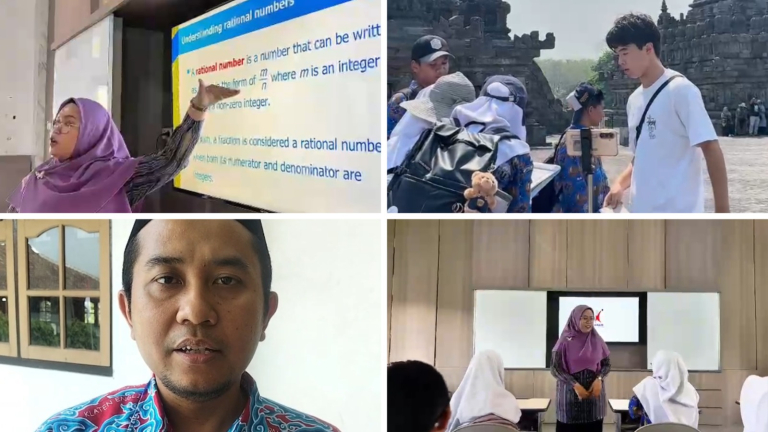 Mulai Dilirik Para Pendaftar Inden, Begini Aktifitas Siswa Kelas Internasional di SMP Muhammadiyah 1 Klaten